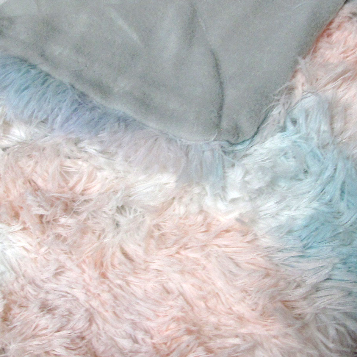 Finley Multi Colour Shaggy Throw Rug 127 x 152cm - Soft Polyester, Vibrant Hues - SuperSaverAU - view 1