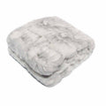 Premium Meadow Faux Fur Throw Rug – Arctic Fox 127 x 152cm