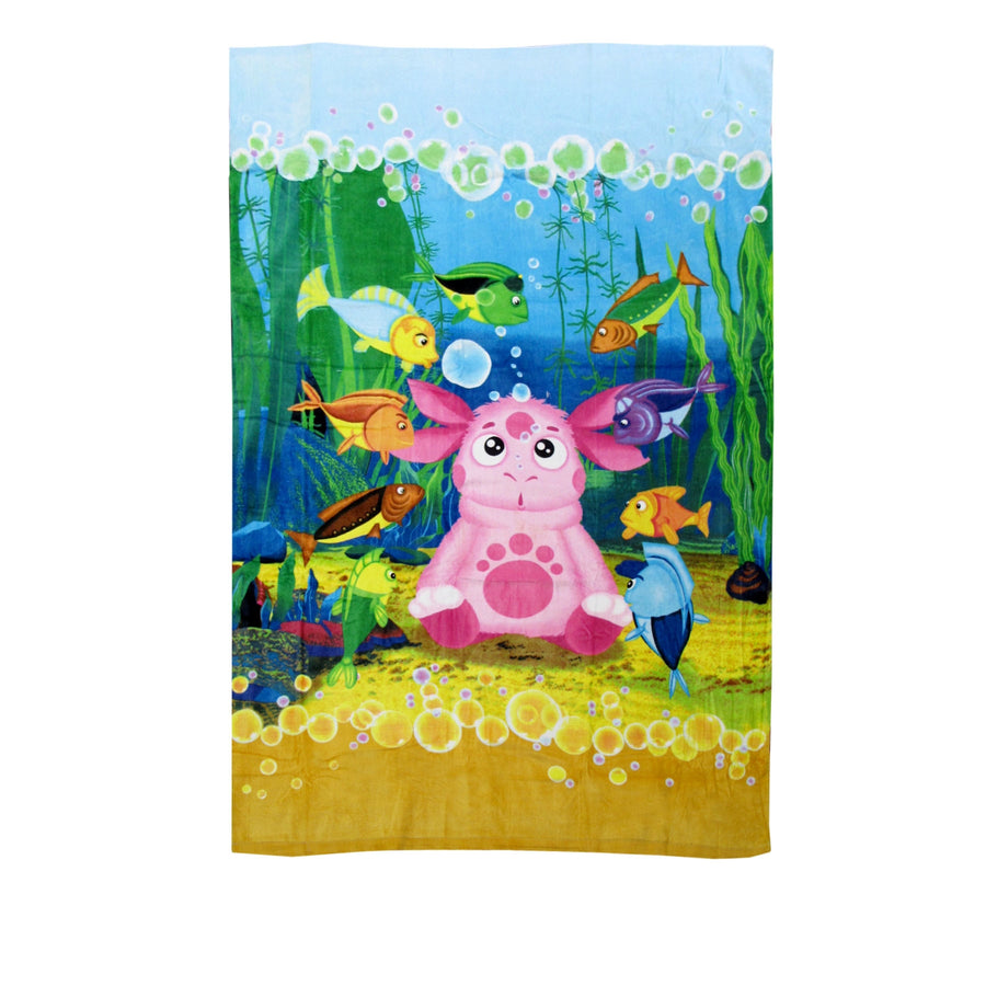 The Adventures of Luntik Beach Towel Moonzy Print 100 x 150 cm 100% Cotton - SuperSaverAU - view 1