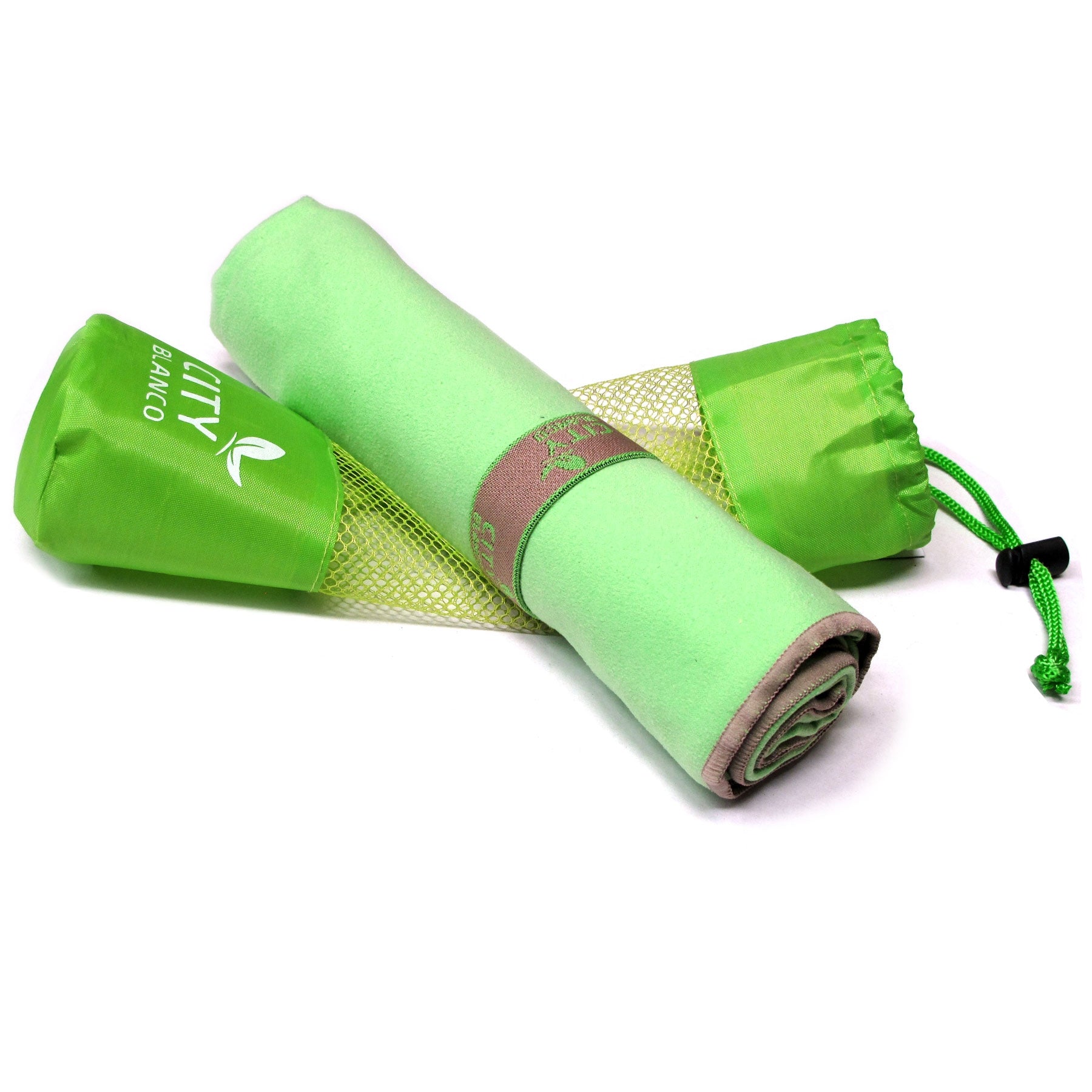 City Blanco Super Absorbent Sports Towel 70x150 cm - Easy Rest, Solid Colour - SuperSaverAU - view 1