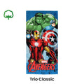 Marvel Avengers Cotton Beach Towel 70 x 140 cm Trio Classic - SuperSaverAU - view 2