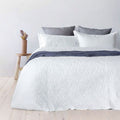 Bambury Botanica Embossed Coverlet Set Queen/King - Leaf Design, Machine Washable - SuperSaverAU - view 1