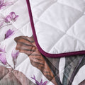 Bianca Abigail Berry Floral Quilted Bedspread Set - King