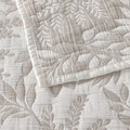 Bianca Ameila Stone Jacquard Quilted Bedspread Set - Queen