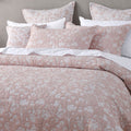 Bianca Myra Blush Floral Jacquard Bedspread Set Double - SuperSaverAU - view 3