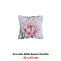 Bianca Coleraine White Floral Printed Cushion 43 x 43cm - SuperSaverAU - view 2