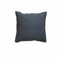 Bianca Hallston Charcoal Cotton Jacquard Filled Cushion – 43 x 43cm