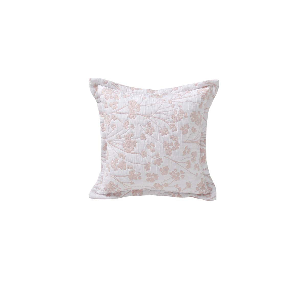 Bianca Myra Blush Floral Cushion 43 x 43cm - Elegant Comfort