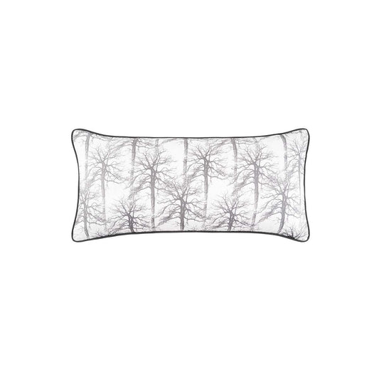 Bianca Myrtleford Grey Lumbar Cushion 30 x 60cm - Filled