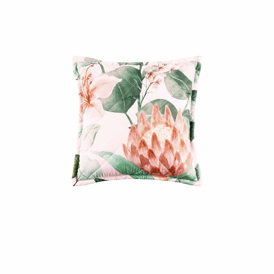 Bianca Sidney Square Filled Cushion – Blush Floral 43 x 43cm