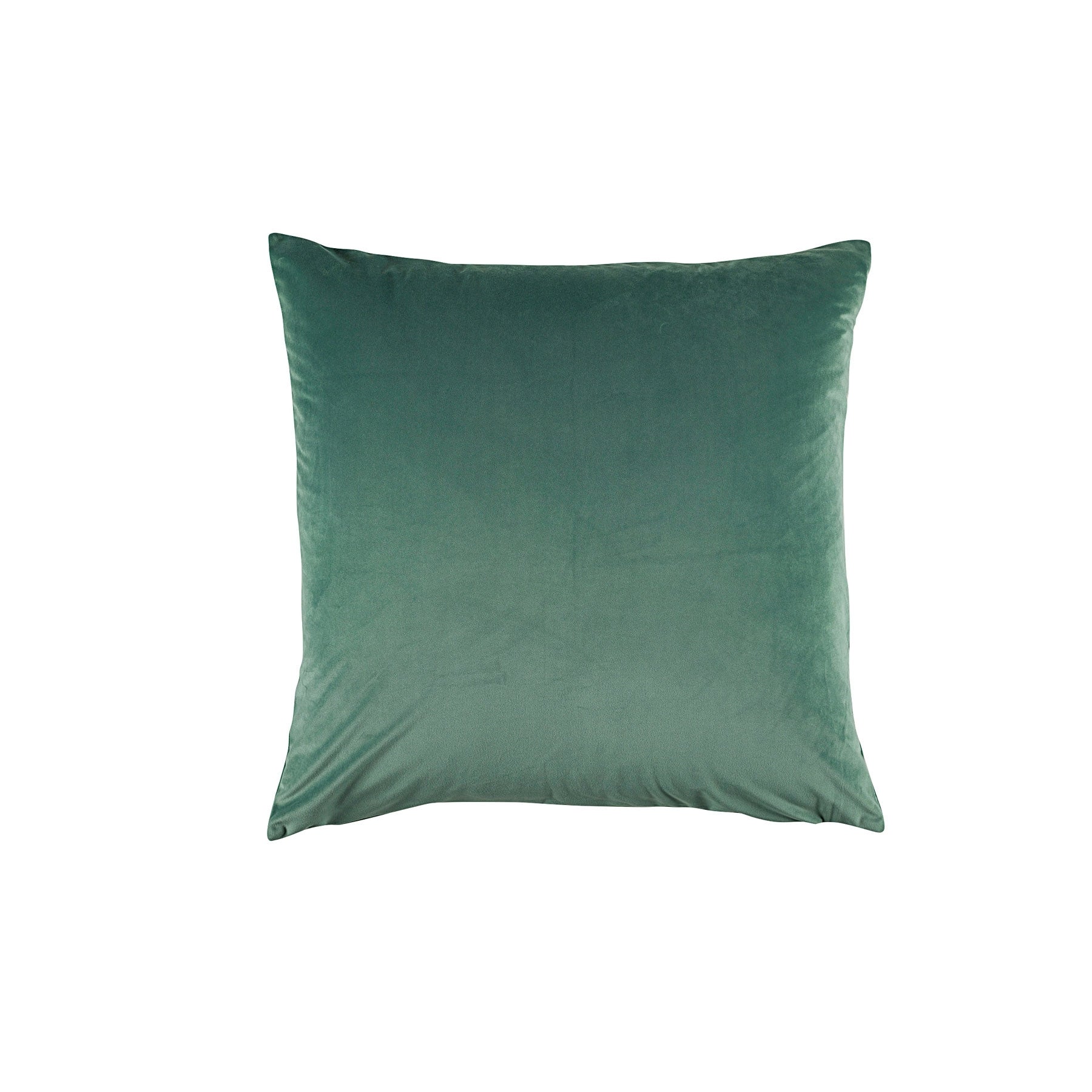 Bianca Vivid Coordinate Velvet Sage Cushion 43 x 43 cm - Solid Colour Design - SuperSaverAU - view 1