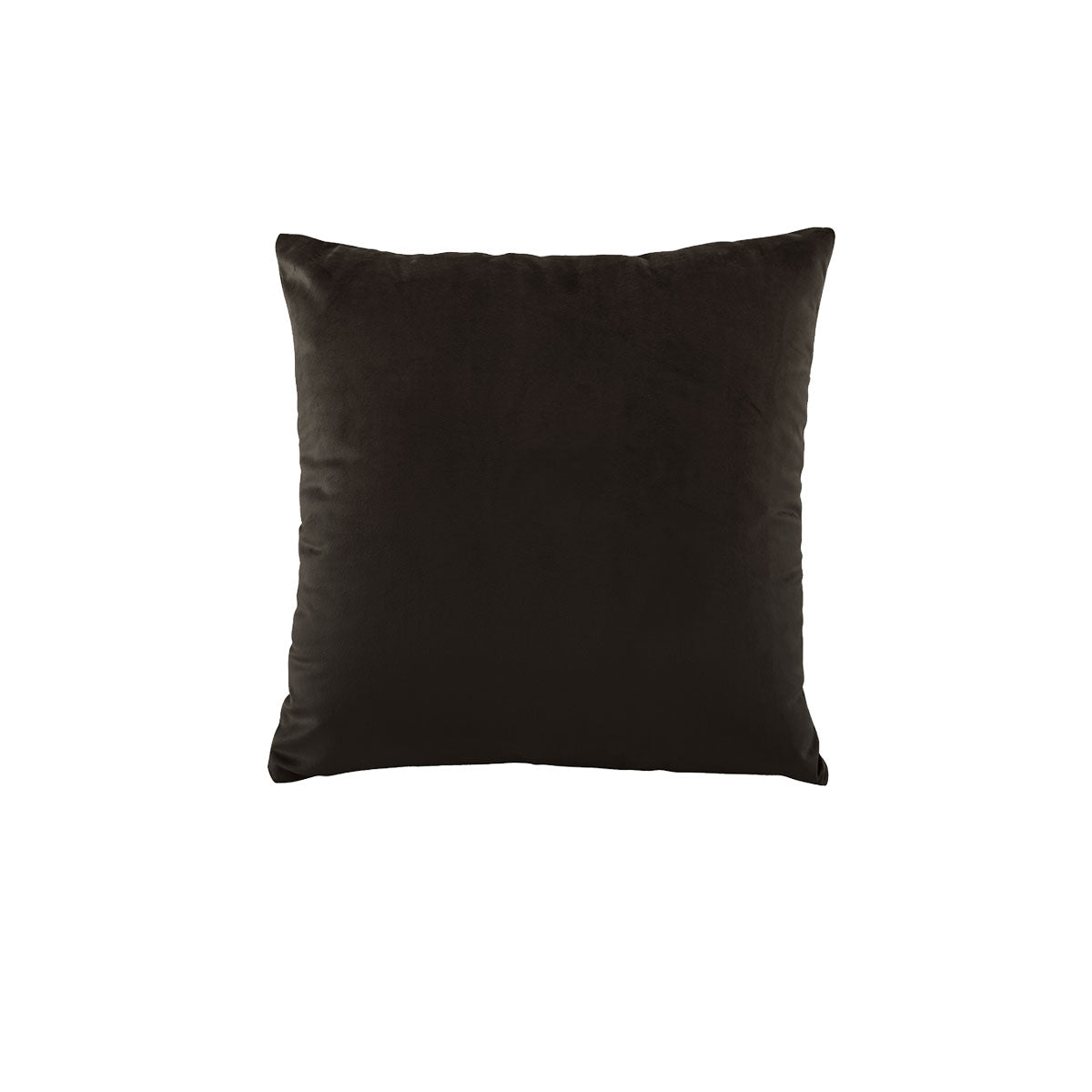 Bianca Vivid Coordinates Velvet Cushion - Chocolate, 43 x 43cm