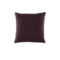 Bianca Vivid Coordinates Velvet Cushion - Plum, 43 x 43cm