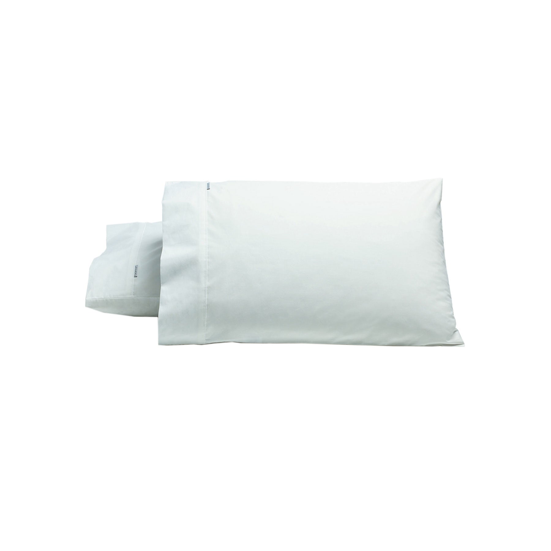 Bianca Heston Cotton Percale Standard Pillowcases 300TC 2 Pack - White 48x74 cm - SuperSaverAU - view 1