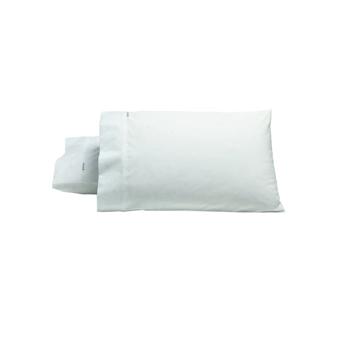 Bianca Heston Cotton Percale Standard Pillowcases 300TC 2 Pack - White 48x74 cm - SuperSaverAU - view 1