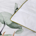 Bianca Helensvale White Floral Quilt Cover Set Super King - Cotton Sateen - SuperSaverAU - view 5