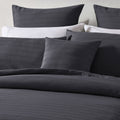 Bianca Kahlani Charcoal Waffle Quilt Cover Set – Queen