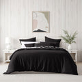 Bianca Kahlani Chocolate Waffle Quilt Cover Set – King
