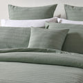 Bianca Kahlani Sage Waffle Quilt Cover Set – Queen
