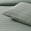 Bianca Kahlani Sage Waffle Quilt Cover Set – Queen