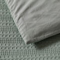 Bianca Kahlani Sage Waffle Quilt Cover Set – Queen