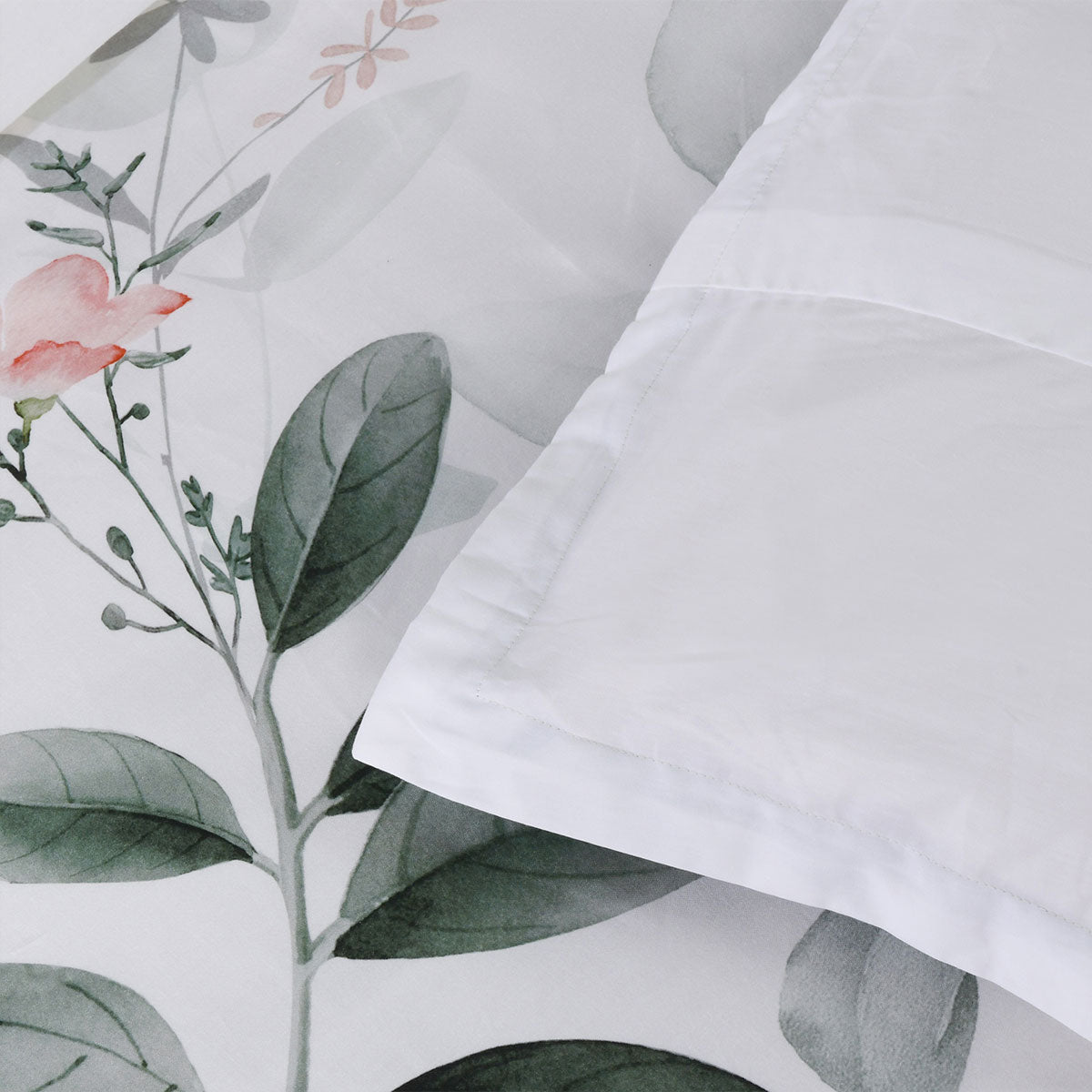 Bianca Wellingrove White Quilt Cover Set Super King - Cotton Sateen - SuperSaverAU - view 5