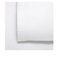 Bianca Fletcher Flannelette Cotton Sheet Set 40cm Wall White Split King - SuperSaverAU - view 1