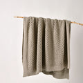 Bianca Sofala Chenille Throw Rug – Taupe 130 x 170cm