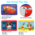 Kids Cartoon Rubber Backed Floor Mat 50 x 80cm - Non-slip, McQueen Design - SuperSaverAU - view 2