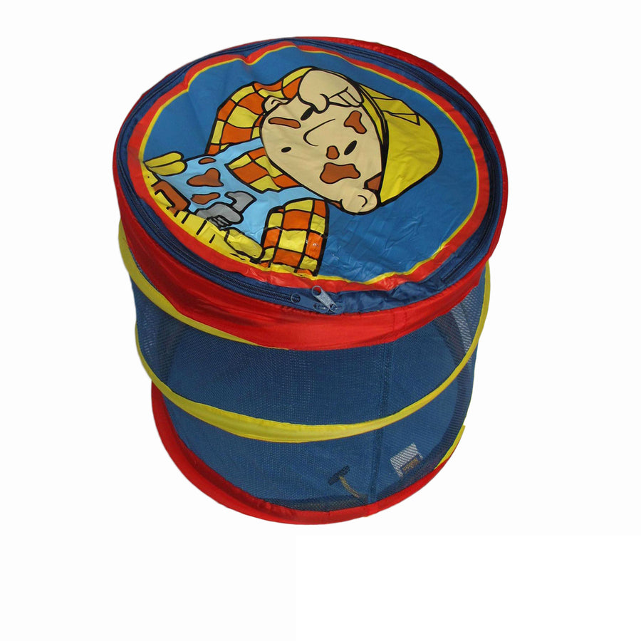 Caprice Pop Up Storage Laundry Hamper 43cm x 36cm - Bob the Builder Design - SuperSaverAU - view 1