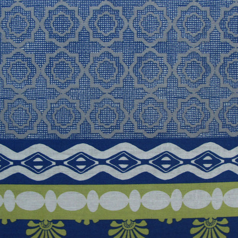Belmondo Angelique Easy Care Quilt Cover Set Queen - Geometric Print Design - SuperSaverAU - view 1
