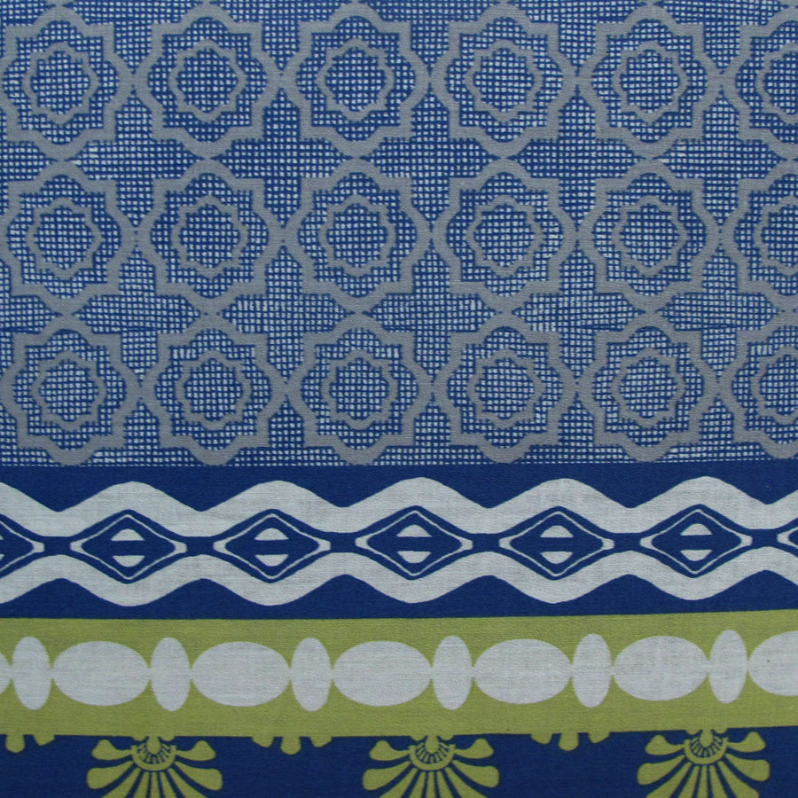 Belmondo Angelique Easy Care Quilt Cover Set Queen - Geometric Print Design - SuperSaverAU - view 1