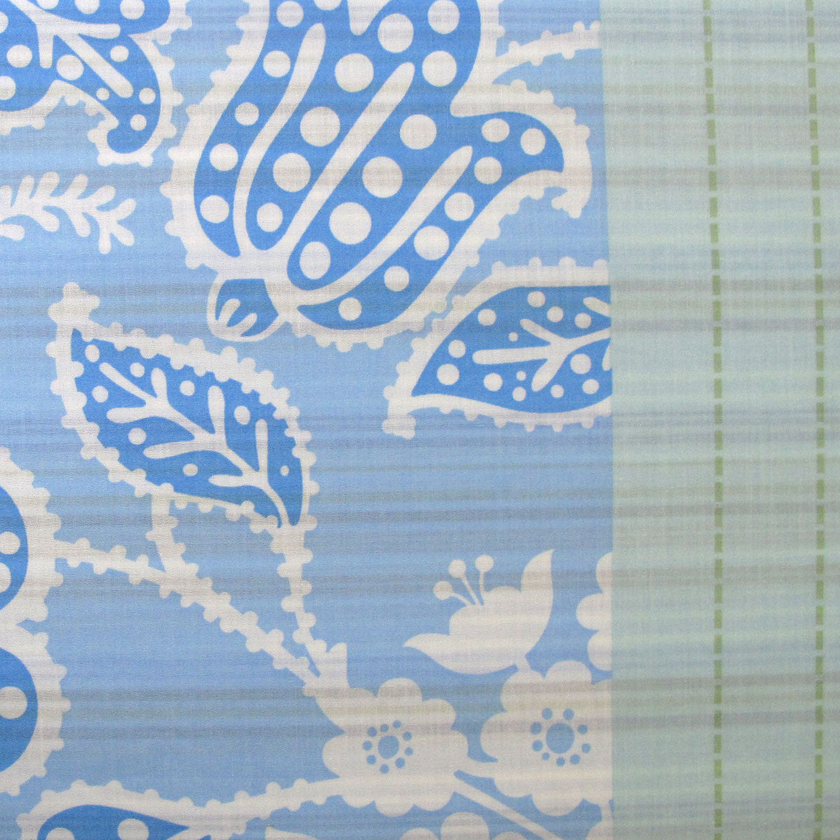 Java Floral Blue Quilt Cover Set Single 225TC Polyester Cotton 140x210 cm - SuperSaverAU - view 1
