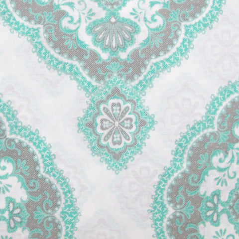 Persia Cotton Rich Easy Care Quilt Cover Set 225TC Queen - Damask Design - SuperSaverAU - view 1