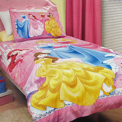Caprice Disney Princesses Quilt Cover Set Single 140x210 cm, Polyester