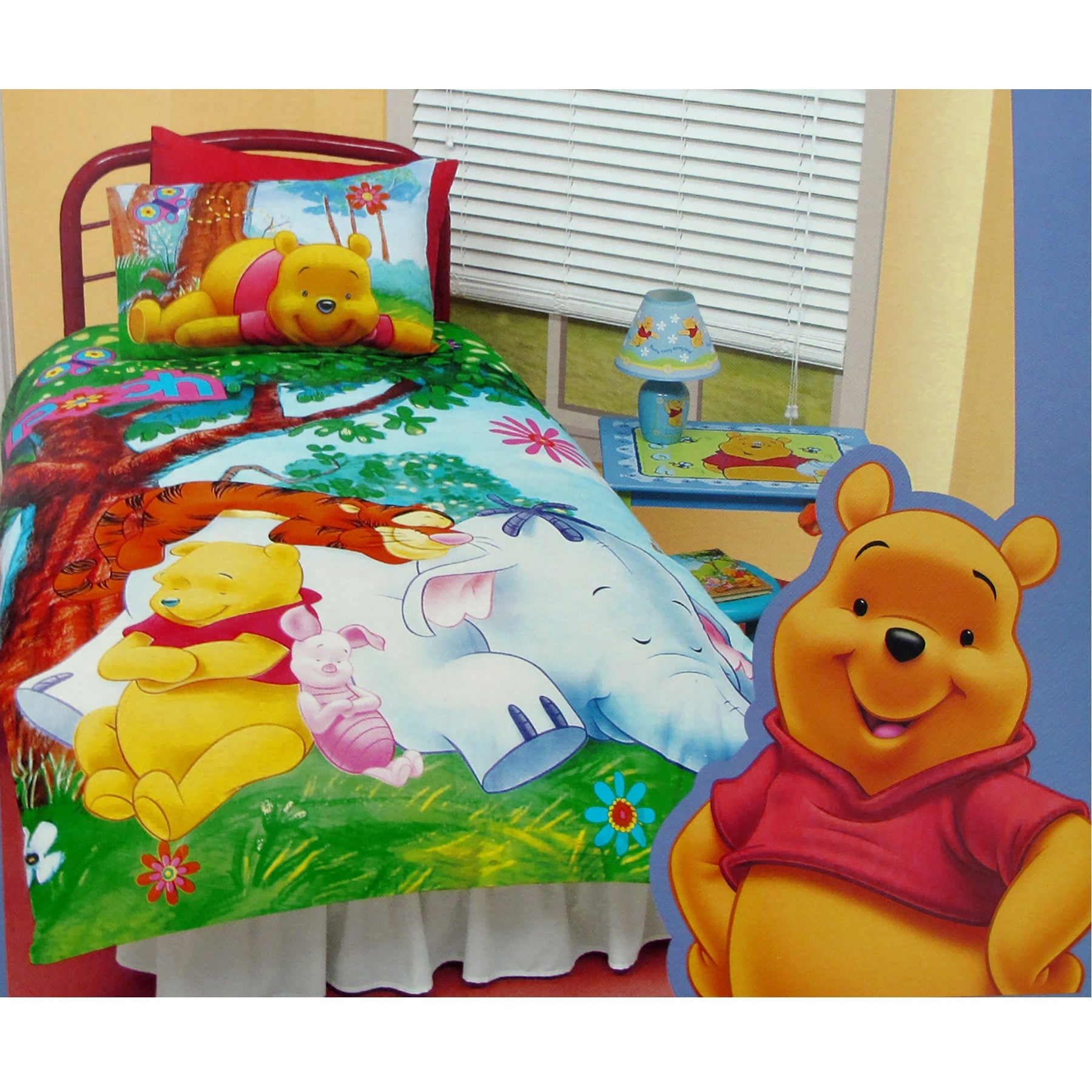 Disney Winnie The Pooh Quilt Cover Set Sleeping Under The Tree Double - SuperSaverAU - view 1
