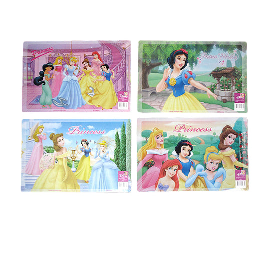 Disney Cartoon Waterproof Placemats Set of 4, 43 x 28 cm, Easy Care