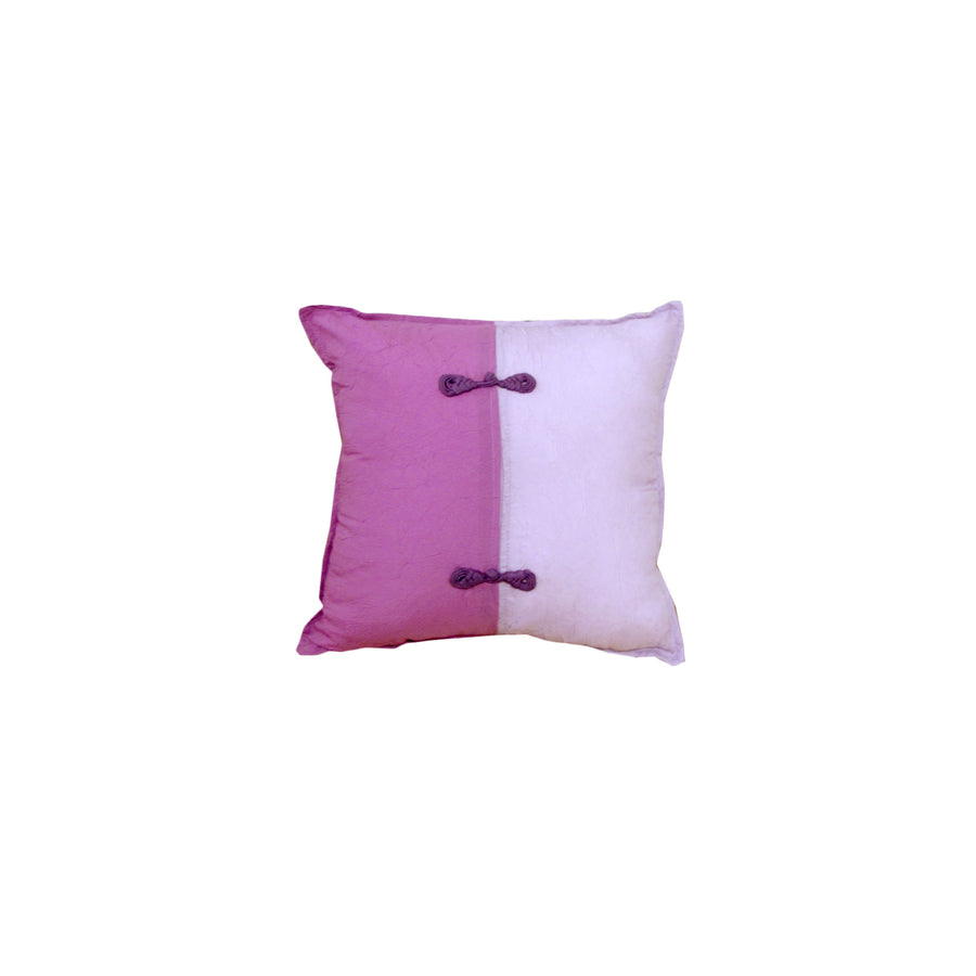 Phase 2 Scrunchie Orchid Cushion Cover, 33 x 43 cm, Oriental Applique Design - SuperSaverAU - view 1