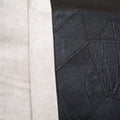 Phase 2 Faux Suede/Faux Leather Neckroll Cover 15 x 35 cm - Latte & Chocolate - SuperSaverAU - view 2