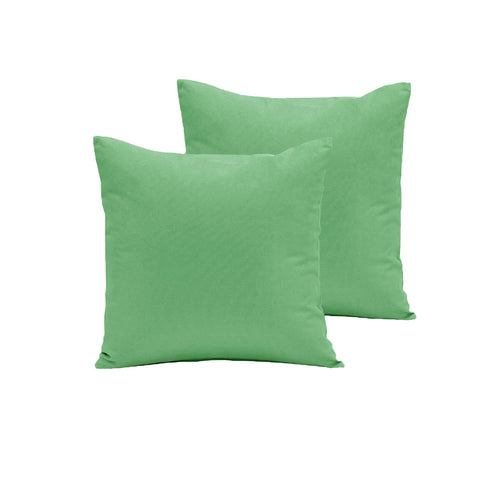 Frost Polyester Cotton European Pillowcases 65 x 65 cm - Solid Colour Design - SuperSaverAU - view 1
