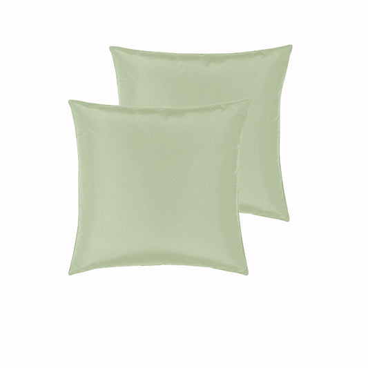 PepperMill Satin Pillowcases Pair 66cm x 66cm - Soft, Tangle-Free, Machine Washable