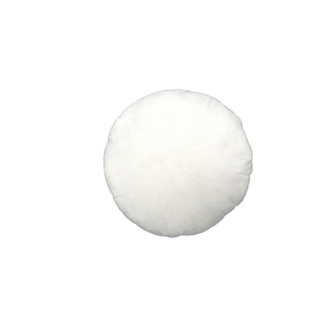 Easyrest Cushion Insert Round 45 cm Diameter, Solid White Polyester, Durable - SuperSaverAU - view 1