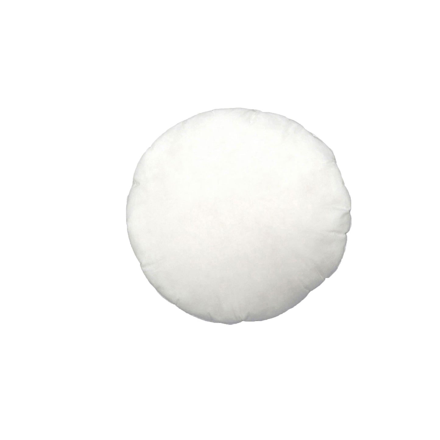 Easyrest Cushion Insert Round 55 cm Diameter, Solid White Polyester, Durable
