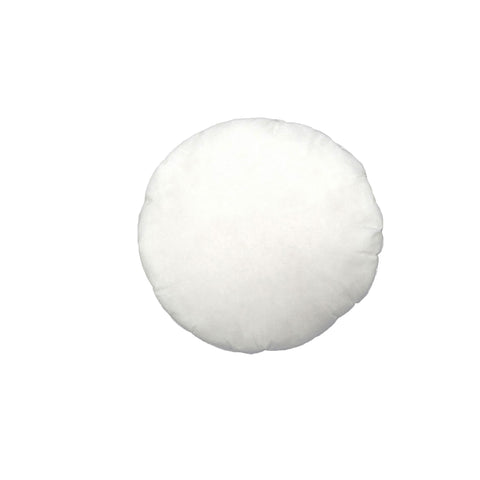 Easyrest Cushion Insert Round 55 cm Diameter, Solid White Polyester, Durable - SuperSaverAU - view 1