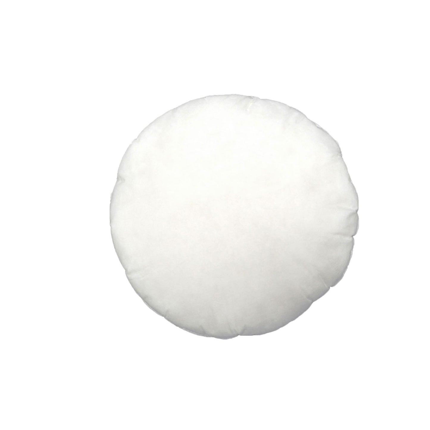 Easyrest Cushion Insert Round 70 cm Diameter, Solid White Polyester, Durable