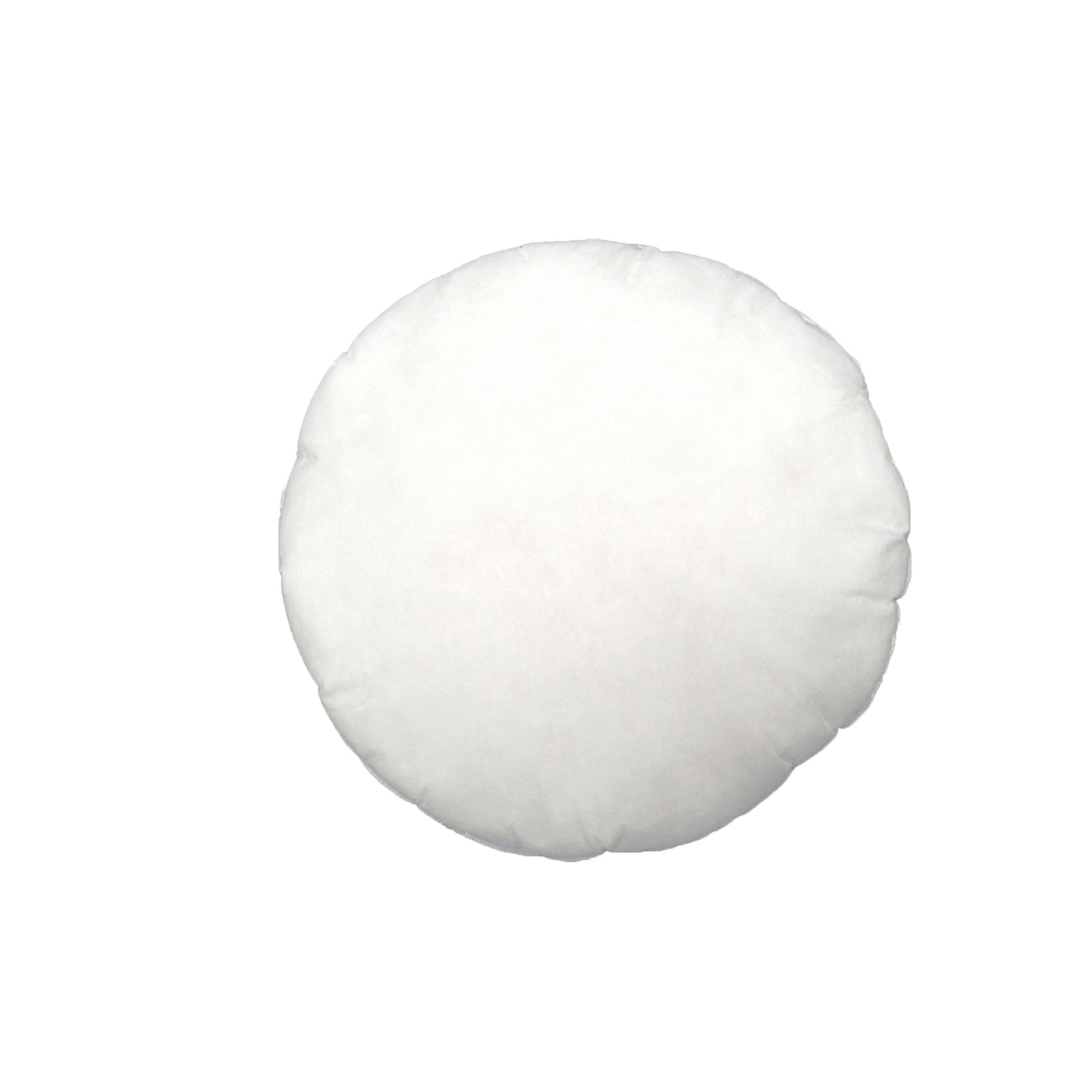 Easyrest Cushion Insert Round 70 cm Diameter, Solid White Polyester, Durable - SuperSaverAU - view 1