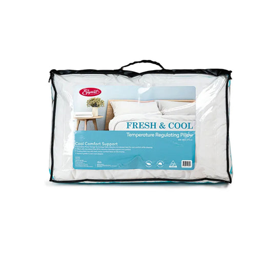 Easyrest Fresh and Cool Standard Pillow 47 x 72 cm - Cooling Fabric, Australian Made