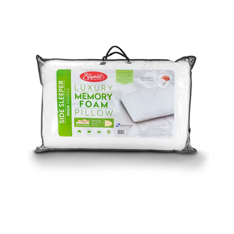 Easyrest Luxury Memory Foam High Profile Pillow 65 x 40 + 12cm with Bonus Cover - SuperSaverAU - view 1