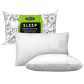 Easyrest Sleep Twin Pack Gusseted Medium Standard Pillows 66 x 41 x 5 cm, 550g - SuperSaverAU - view 1