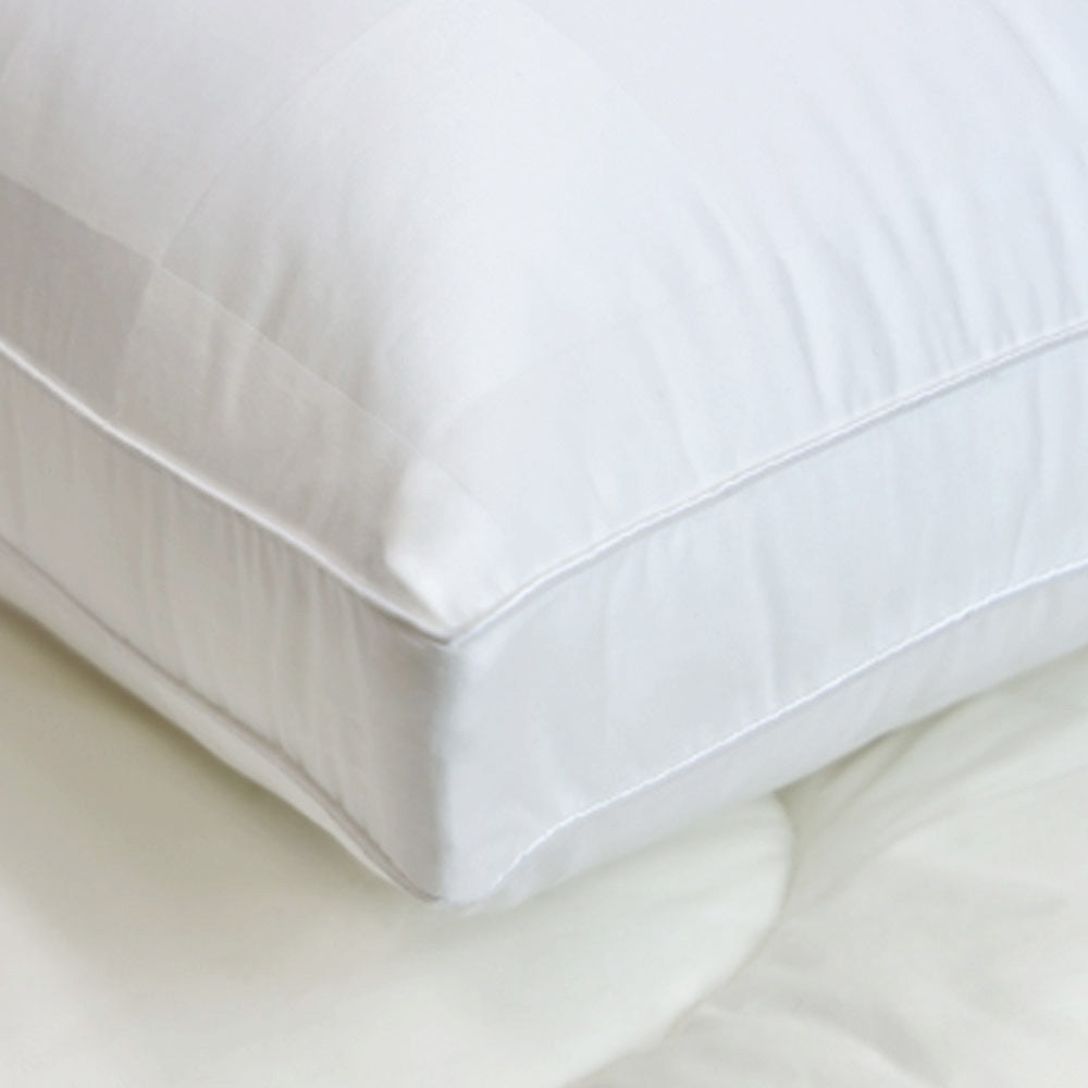 Easyrest Sleep Twin Pack Gusseted Medium Standard Pillows 66 x 41 x 5 cm, 550g - SuperSaverAU - view 3